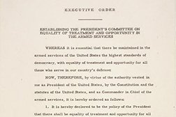 Facsimile of Executive Order